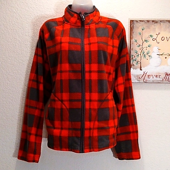 MERONA SUPER SOFT FLEECE ZIP JACKET - Picture 1 of 7